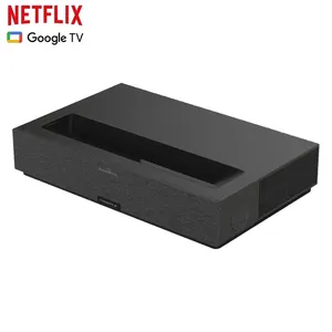 Projecteur Formovie <span class=keywords><strong>Fengmi</strong></span> T2 <span class=keywords><strong>4K</strong></span> ALPD à ultra courte focale, triple laser DLP, pour usage professionnel et éducatif, 2200 lumens, home cinéma - Product Image 1