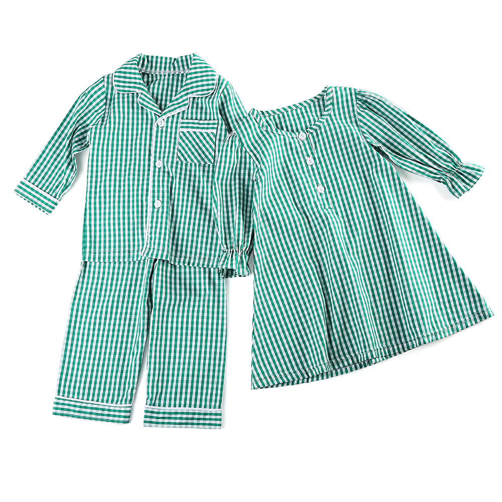 Высококачественная хлопковая одежда для сна на осень и зиму, бутиковые детские пижамы, Сияющие пижамы для мальчиков и девочек