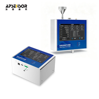 Compteur de particules en ligne pour salle d'opération, détecteur de poussière en acier inoxydable, 28,3 L/min, 6 canaux, RS485, RJ45, contrôle de débit PID