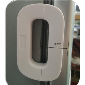 Household Refrigerator Lock Freezer Door Lock Toddler Cabinet Safety Lock Baby Anti-pinching Safety <b>Kitchen</b> Specific Tools - Product Image 5