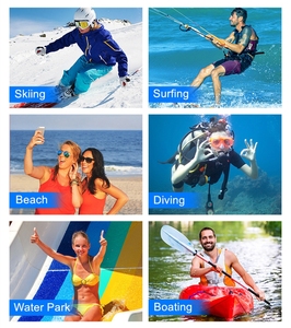 PVC + Bọt màn hình cảm ứng khô túi phổ 6.9 inch Điện thoại không thấm nước Pouch IPX8 nổi trường hợp bơi bãi biển cho iPhone cho Samsung - Product Image 6