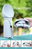 350ml 550ml 750ml Grande Capacité Pliable Silicone Chien Bol Boisson Bouteille pour Camping