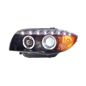 Faros delanteros LED para <span class=keywords><strong>BMW</strong></span> Serie 1 E87, montaje de faros delanteros 2007-2011, luces LED modificadas para correr, señales de giro, luces altas y bajas <span class=keywords><strong>120i</strong></span> - Product Image 1