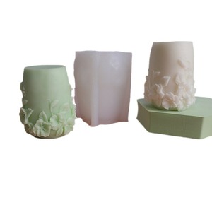 Toptan yeni Rattan çiçek kokulu mum silikon kalıp DIY asılı Rattan çiçek ev dekorasyon reçine mum kalıp - Product Image 6