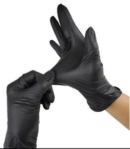 Guantes <span class=keywords><strong>de</strong></span> nitrilo desechables en negro para uso en catering, cocina, limpieza del hogar, reparación <span class=keywords><strong>de</strong></span> automóviles, venta al por mayor - Product Image 6