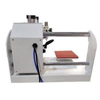 Presse à chaud double pour étiquettes de col 20x20, impression de logo pour vêtements