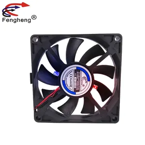 Moteur DC ventilateur de refroidissement sans balais 80mm 12v 24v 80x80x10mm ventilateur à flux Axial RGB avec lumière