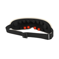 Soulagement du stress sans fil intelligent compresse chaude électrique soins oculaires masque de sommeil par vibration rechargeable masseur pour les yeux