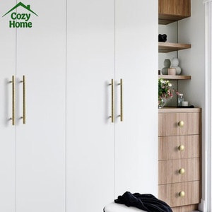 <strong>Bedroom</strong> Drawer Wardrobe Pull Handles for Kitchen Cabinets Soild Brass Kitchen Cabinet <strong>Door</strong> Handle Furniture Handles <strong>Knobs</strong> - Product Image 4
