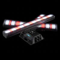 Barre lumineuse LED stroboscopique pour scène de concert, étanche IP65, connectable, rotation infinie, contrôle DMX512 par pixels
