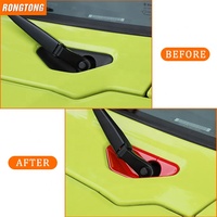 Accessoires extérieurs pour pare-brise de voiture, autocollants de garniture de base de lèche-glace pour Suzuki Jimny 2019+