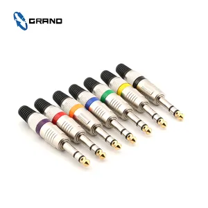 6.35mm Stereo Male Plug 6.35mm jack plug connector