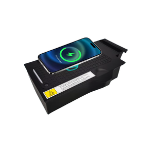 Para <span class=keywords><strong>BMW</strong></span> <span class=keywords><strong>X3</strong></span> G01 X4 G02 2018 2019 2020 2021 2022 placa de carga inalámbrica rápida coche 15W cargador inalámbrico soporte de teléfono de inducción - Product Image 1