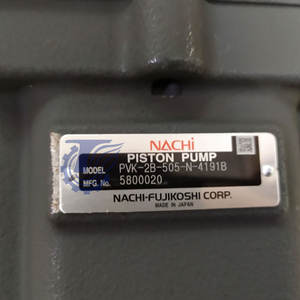 Graafmachine Onderdelen 4617487 4615640 Hydraulische Pomp Voor Nachi Zx50u-2 Zx70u-2 Pvk-2b-50s-N-4191b Graafmachine Zuigerpomp - Product Image 1