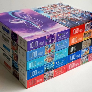 1000 ชิ้นต่อกล่อง ดราก้อนบอล ซุนโกคู เบจิต้า โบรลี่ ทรังค์ส งานฝีมือกระดาษการ์ตูน จิ๊กซอว์อนิเมะ สำหรับเด็ก ของขวัญ ของเล่น - Product Image 3