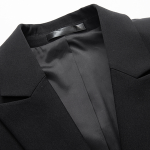 Costume <span class=keywords><strong>professionnel</strong></span> haut de gamme noir pour femmes - Costume cintré pour le printemps et l'automne, tenue de réception, ensemble de costume <span class=keywords><strong>professionnel</strong></span> - Product Image 2