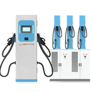 스마트 더블 건 30kw 60kw 80kw 에브 자동차 공용 충전소 DC 고속 충전 스테이션