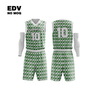 Nuevo Diseño de Uniformes de Baloncesto con Sublimación Completa, Jersey de Doble Cara para Hombre, Ropa Deportiva Transpirable de Primera Calidad para Entrenamiento y Partidos - Product Image 1