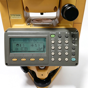 Station totale d'occasion de marque japonaise GTS-332N, instrument de topographie, précision 2'', grossissement 30x, EDM, IP66 - Product Image 3