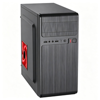 Chasis de PC Compacto Micro ATX Mini ITX OEM en Oferta, 350 mm, 4 Ranuras PCI, Ventilación de Malla para HDD/SSD, Accesorios para Juegos