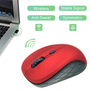 Pc Chuột Máy Tính Quang Học Không Dây Văn Phòng 2.4G Nhỏ Ultra-Slim Chuột Ergonomic <span class=keywords><strong>Usb</strong></span> Điều Khiển Chuột - Product Image 2
