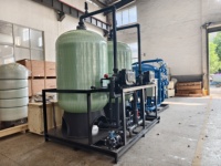 Adoucisseur d'eau à haut débit personnalisable pour les usines textiles |   Solution de ramollissement parallèle multi-réservoirs