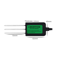 SENTEC SEM225 7-in-1 Bodensensor IP68 Hochpräzise RS485 4-20mA Feuchtigkeits-, Temperatur-, EC-, PH-, NPK-Messgerät für Landwirtschaft und Gewächshäuser