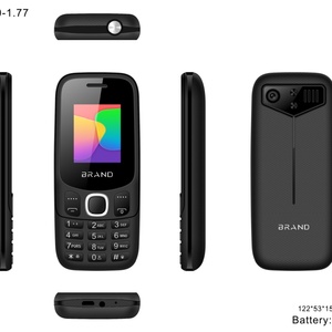 Nuevo Teléfono Móvil Económico 2022 con Pantalla de 1.77 Pulgadas, Doble SIM, Batería de Gran Capacidad, Gran Venta, Mejor Calidad, Teléfono para Personas Mayores - Product Image 3