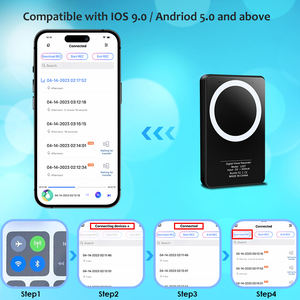 Actualización Mini Grabación de teléfono Dictáfono Control de aplicación Grabadoras de voz pequeñas sin ruido para conferencias Entrevistas Formato de audio <span class=keywords><strong>MP3</strong></span> - Product Image 5