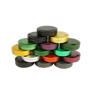 Vente chaude de haute qualité boîtes de conserve Snus personnalisées boîte <span class=keywords><strong>en</strong></span> <span class=keywords><strong>étain</strong></span> conception de forme ronde à bas <span class=keywords><strong>prix</strong></span> Services d'usinage boîte Snus <span class=keywords><strong>en</strong></span> métal de qualité - Product Image 3