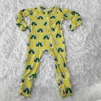 Lot de Combinaisons Bébé en Bambou avec Fermeture Éclair Bidirectionnelle, Respirantes, Lavables, Écologiques, Style Européen-Américain, Vente en Gros, Couleurs Personnalisables