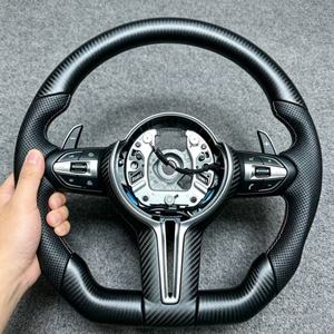 Volante Deportivo de Fibra de Carbono en Oferta para <span class=keywords><strong>BMW</strong></span> F30/F10/F15/F36/F20/F22/F25/F32 M3/M5 <span class=keywords><strong>E46</strong></span>/E60/E70/E90/E91 - Product Image 2