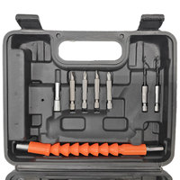 Tournevis électrique FixCraft, perceuse sans fil rechargeable au lithium-ion, ensemble d'outils ménagers de 47 pièces avec coffret de rangement en métal