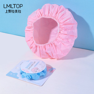 Gorro de ducha LMLTOP C0855 impermeable de PVC con diseño de dibujos animados para adultos, para uso general. - Product Image 3