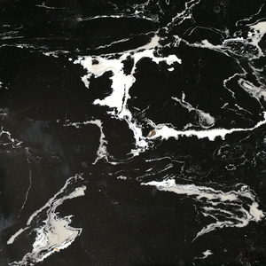 <span class=keywords><strong>Encimera</strong></span> de una pieza de material de piedra y mármol sólido de color negro en stock - Product Image 3