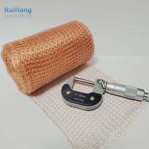 Piège à souris en laine de cuivre robuste de 32 pieds, pour chauve-souris, escargot, oiseau, rouleau en maille de cuivre pour souris, Rat, répulsif de rongeur - Product Image 2