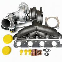 RHF5 Turbo Upgrade Stage 2 380HP pour Audi A4 2009-2016 A5 10-14 Allroad pour A4L Q5 A5 2.0T 06H145702G 06H145702L 06H145702Q
