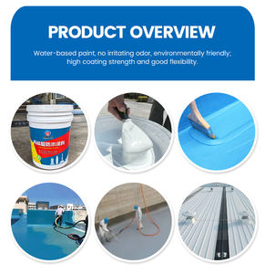 <span class=keywords><strong>Peinture</strong></span> de revêtement imperméable acrylique en ciment blanc liquide avec isolation <span class=keywords><strong>thermique</strong></span> pour <span class=keywords><strong>toiture</strong></span> et mur en acier - Product Image 5