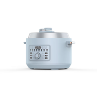Cuisinière à pression numérique intelligente 3L, directement de l'usine, avec protection contre la surchauffe et revêtement antiadhésif, 2 modes de pression