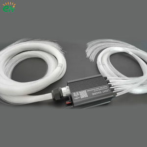 Kit d'éclairage d'ambiance pour voiture à effet de météores scintillants RGBW, ciel étoilé, commande RF+APP+voix, <span class=keywords><strong>fibre</strong></span> <span class=keywords><strong>optique</strong></span>, indice de protection IP44, 16W pour automobile - Product Image 1