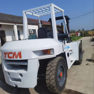 Forklift Mini Diesel TCM Jepang 10 Ton Bekas Mesin Isuzu Truk Pengangkat Harga Forklift Internal Combustion Murah - Product Image 1