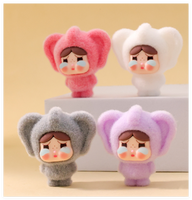 Micro Figurines personnalisées Animal éléphant pleurer troupeau poupée jouet personnages artisanat articles maison de poupée supermarché mignon jardin ornements