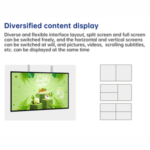 Ikinor <span class=keywords><strong>Schermo</strong></span> Pubblicitario Digitale a Cristalli Liquidi da <span class=keywords><strong>55</strong></span> Pollici su Misura per Riproduttore di Annunci - Product Image 3