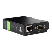 Server seri Rail-Mount, RS232/485/422 ke RJ45 modul Ethernet, TCP/IP ke Serial, fungsi POE opsional