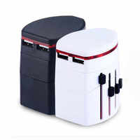 Adaptateur de voyage universel du monde Portable de mode avec 2 Usb Smart Usb chargeur mondial prise électrique adaptateur secteur de voyage