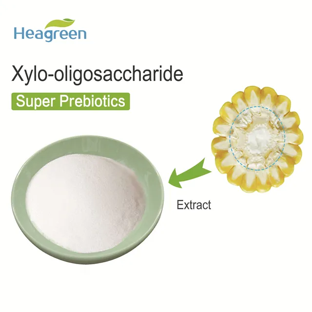 Fabricante fornecimento funcional açúcar fibra prebiótica Xylo-oligossacarídeo