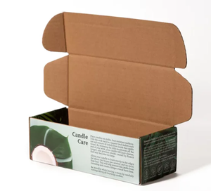 Boîte en carton ondulé <span class=keywords><strong>rose</strong></span> avec revêtement UV et doublure en mousse, emballage personnalisé pour vêtements, boîte à courrier, boîte cadeau - Product Image 1