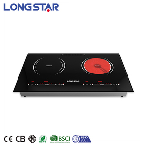 Cocina Exterior de Doble Hornilla, Modelo 2025, Venta Caliente de Fábrica, 3000W, Control Táctil con Sensor, Inducción Integrada, Cerámica Lisa - Product Image 3