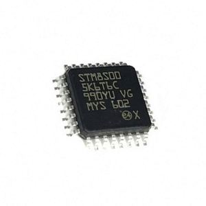 STM8S005K6T6C STM8S005 QFP32ไมโครคอนโทรลเลอร์8บิตวงจรรวม Bom ในสต็อก - Product Image 1