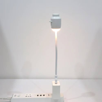 Projecteur LED Galaxie 2-en-1 USB Portable, Veilleuse Ciel Étoilé pour Décoration Intérieure Chambres & Couloirs (1 Projecteur 3 Diapositives)
